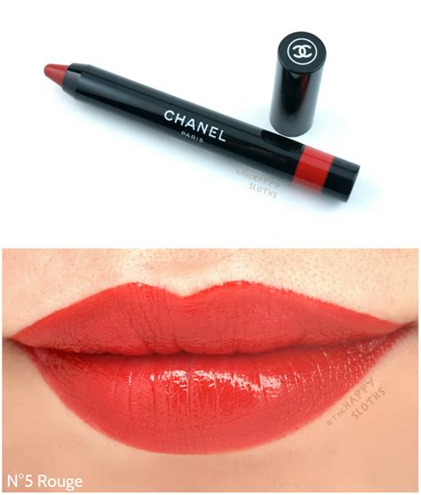 le rouge crayon de couleur mat chanel|Chanel crayon lipstick.